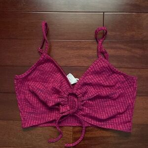 H&M Pink Summer Tank top, Size: M, Condition: Brand New